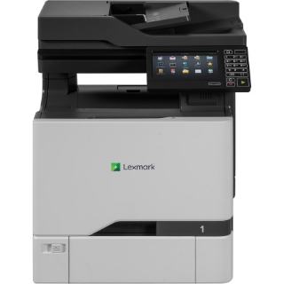 Picture of Lexmark CX725dhe Laser Multifunction Printer-Color-Copier/Fax/Scanner-50 ppm Mono/50 ppm Color Print-1200x1200 Print-Automatic Duplex Print-150000 Pages Monthly-650 sheets Input-Color Scanner-600 Optical Scan-Color Fax-Gigabit Ethernet