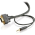 Picture of C2G 35ft Flexima HD15 UXGA + 3.5mm Stereo Audio M/M Monitor Cable