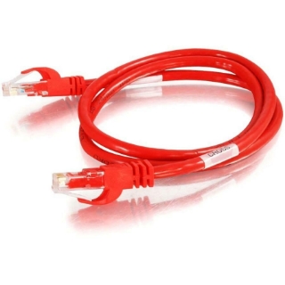 Picture of C2G-14ft Cat6 Snagless Crossover Unshielded (UTP) Network Patch Cable - Red