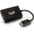 Picture of C2G HDMI to VGA Adapter Converter Dongle with Stereo Audio M/F - Black