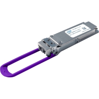 Picture of Intel Silicon Photonics QSFP28 Module