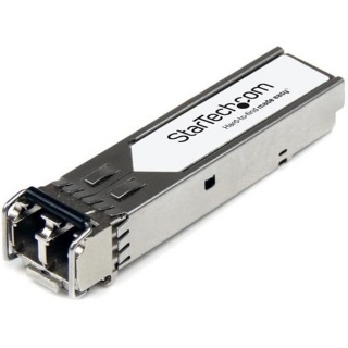 Picture of StarTech.com MSA Uncoded SFP+ Module - 10GBASE-LR - 10GE Gigabit Ethernet SFP+ 10GbE Single Mode Fiber (SMF) Optic Transceiver - 10km DDM