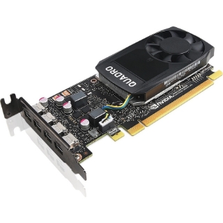 Picture of Lenovo NVIDIA Quadro P1000 Graphic Card - 4 GB GDDR5 - Low-profile