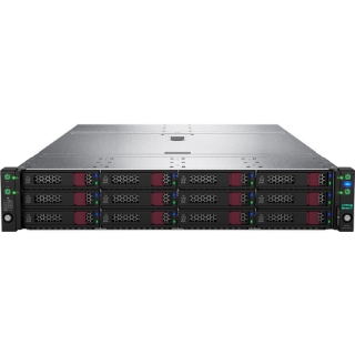 Picture of HPE ProLiant DL360 G10 1U Rack Server - 2 x Intel Xeon Gold 6226R 2.90 GHz - 384 GB RAM - 32.48 TB SSD - (10 x 3.2TB, 2 x 240GB) SSD Configuration - Serial ATA Controller