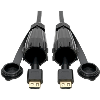 Picture of Tripp Lite HDMI Cable High-Speed 2 IP68 Connectors Industrial Ethernet 3ft