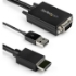 Picture of StarTech.com 10ft VGA to HDMI Converter Cable with USB Audio Support - 1080p Analog to Digital Video Adapter Cable - Male VGA to Male HDMI