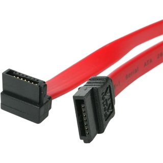 Picture of StarTech.com 8in SATA to Right Angle SATA Serial ATA Cable