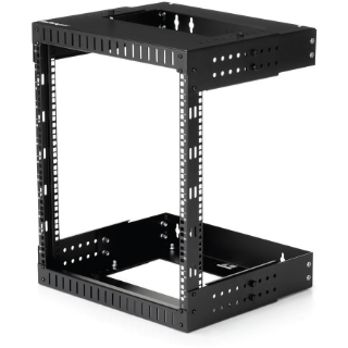 Picture of StarTech.com 12U 19" Wall Mount Network Rack - Adjustable Depth 12-20" Open Frame for Server Room /AV/Data/Computer Equipment w/Cage Nuts