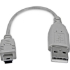 Picture of StarTech.com 6in Mini USB 2.0 Cable - A to Mini B