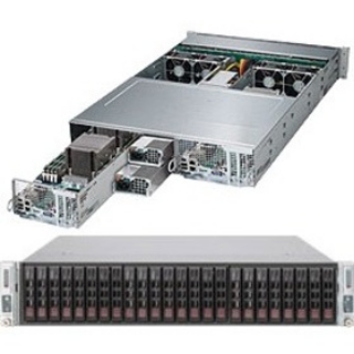 Picture of Supermicro SuperServer 2028TP-DECR Barebone System - 2U Rack-mountable - Socket LGA 2011-v3 - 2 x Processor Support