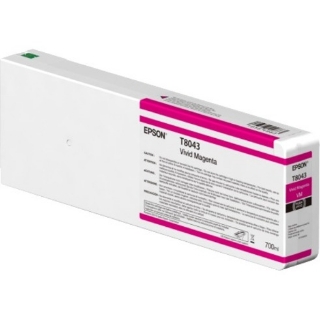 Picture of Epson UltraChrome HDX/HD T8043 Original Ink Cartridge - Vivid Magenta