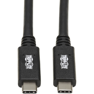 Picture of Tripp Lite USB C Cable USB 3.1 Gen 2, 5A Rating 10Gbps M/M USB Type C Thunderbolt 3 20in