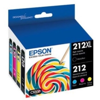 Picture of Epson T212 Original Ink Cartridge - Combo Pack - Color, Black