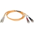 Picture of Tripp Lite 50M Duplex Multimode 62.5/125 Fiber Optic Patch Cable LC/ST 164' 164ft 50 Meter