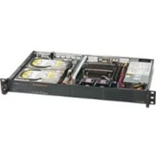 Picture of Supermicro SuperServer 5019C-L Barebone System - 1U Rack-mountable - Socket H4 LGA-1151 - 1 x Processor Support