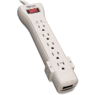 Picture of Tripp Lite Surge Protector Power Strip 120V 7 Outlet RJ11 7' Cord 2520 Joules