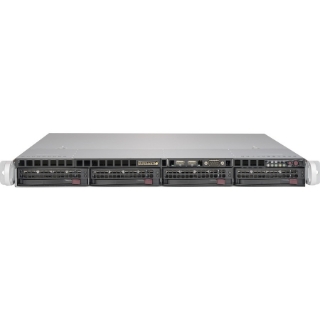 Picture of Supermicro SuperServer 5018R-M Barebone System - 1U Rack-mountable - Socket LGA 2011-v3 - 1 x Processor Support