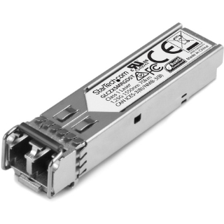 Picture of StarTech.com Cisco GLC-ZX-SM-RGD Compatible SFP Module - 1000BASE-ZX - 1GE Gigabit Ethernet 1GbE Single Mode Fiber SMF Optic Transceiver