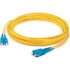 Picture of AddOn 5m SC (Male) to SC (Male) Yellow OS2 Duplex Fiber OFNR (Riser-Rated) Patch Cable