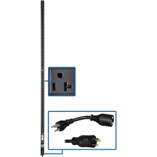 Picture of Tripp Lite PDU Basic 36 5-15/20R L5-20P 5-20P Adapter 1.9kW 15ft Cord 72in