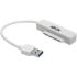 Picture of Tripp Lite 6in USB 3.0 SuperSpeed to SATA III Adapter w/ UASP / 2.5" Hard Drives White