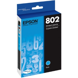 Picture of Epson DURABrite Ultra 802 Original Ink Cartridge - Cyan