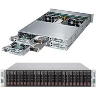 Picture of Supermicro SuperServer 2028TP-HC1TR Barebone System - 2U Rack-mountable - Socket LGA 2011-v3 - 2 x Processor Support