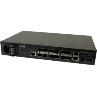 Picture of Transition Networks Managed Gigabit Ethernet Fiber Switch