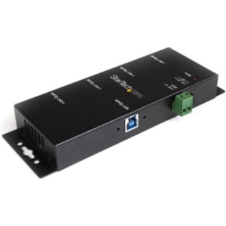 Picture of StarTech.com 4 Port Industrial USB 3.0 Hub - Mountable - Rugged USB Hub