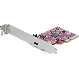 Picture of StarTech.com USB 3.2 Gen 2x2 PCIe Card - USB-C 20Gbps PCI Express 3.0 x4 Controller - USB Type-C Add-On PCIe Expansion Card -Windows/Linux