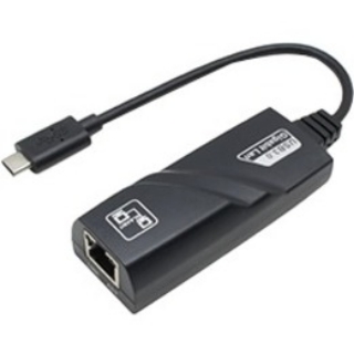 Picture of AddOn USB 3.1 (C) Male to RJ-45 Female Black Adapter