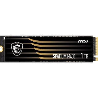 Picture of MSI SPATIUM M480 1 TB Solid State Drive - M.2 2280 Internal - PCI Express NVMe (PCI Express NVMe 4.0 x4)