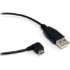 Picture of StarTech.com StarTech.com Micro USB A to Right Angle Micro B Cable