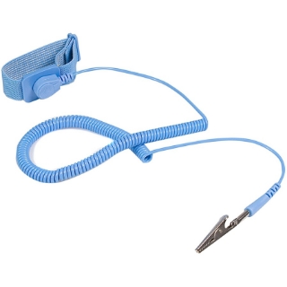 Picture of StarTech.com ESD Anti Static Wrist Strap Band with Grounding Wire - AntiStatic Wrist Strap - Anti-static wrist band