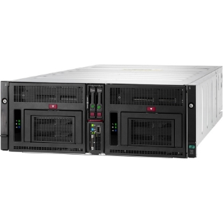 Picture of HPE ProLiant XL450r G10 4U Rack Server - 2 x Intel Xeon Gold 6140 2.30 GHz - 256 GB RAM - 400 TB HDD - (50 x 8TB) HDD Configuration - 13.60 TB SSD - (8 x 1.6TB, 2 x 400GB) SSD Configuration - Serial Attached SCSI (SAS) Controller