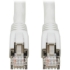 Picture of Tripp Lite Cat8 Patch Cable 25G/40G Certified Snagless M/M PoE White 40ft