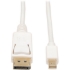 Picture of Tripp Lite 3ft Mini DisplayPort to DisplayPort Adapter Converter Cable mDP to DP 4K x 2K @ 60Hz M/M