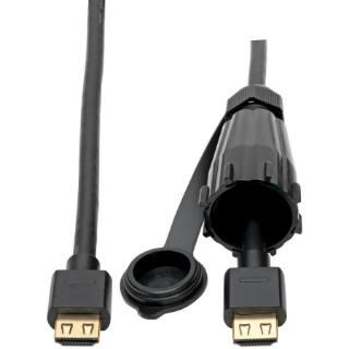 Picture of Tripp Lite HDMI Cable High-Speed IP68 Connector Industrial Ethernet M/M 3ft