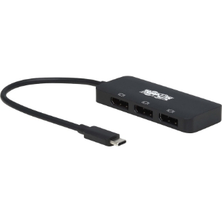 Picture of Tripp Lite U444-3DP-MST USB-C Adapter, Triple Display, Black