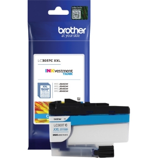 Picture of Brother Genuine LC3037C Super High-yield Cyan INKvestment Tank Ink Cartridge