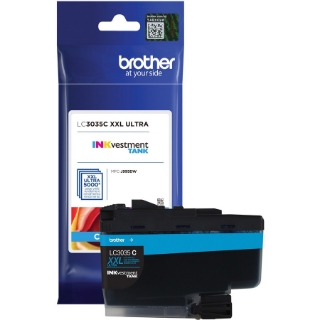 Picture of Brother Genuine LC3035C Single Pack Ultra High-yield Cyan INKvestment Tank Ink Cartridge