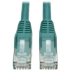 Picture of Tripp Lite 7ft Cat6 Gigabit Snagless Molded Patch Cable RJ45 M/M Green 7'