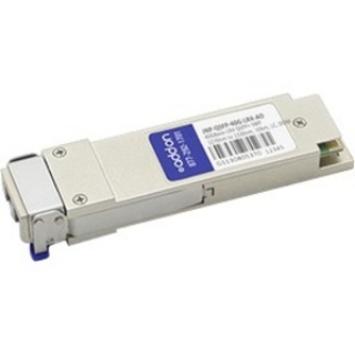 Picture of AddOn Juniper Networks JNP-QSFP-40G-LR4 Compatible TAA Compliant 40GBase-LR4 QSFP+ Transceiver (SMF, 1270nm to 1330nm, 10km, LC, DOM)