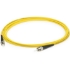 Picture of AddOn 2m ST (Male) to ST (Male) Yellow OS2 Simplex Fiber OFNR (Riser-Rated) Patch Cable