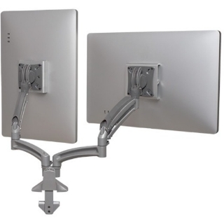 Picture of Chief Kontour K1D220WXRH Desk Mount for Monitor - White - TAA Compliant