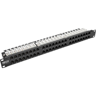 Picture of Tripp Lite 48-Port 1U Cat 5 Cat 5e Patch Panel Rackmount 110 RJ45 Ethernet