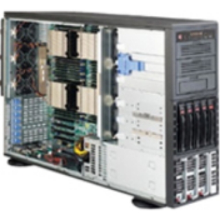 Picture of Supermicro SuperServer 8047R-7RFT+ Barebone System - 4U Tower - Socket R LGA-2011 - 4 x Processor Support