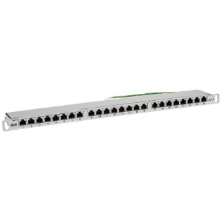 Picture of Tripp Lite Cat5e / Cat6 Patch Panel 24-Port Shielded Krone IDC 568A/B, 0.5U