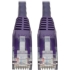 Picture of Tripp Lite 6ft Cat6 Snagless Molded Patch Cable UTP Purple RJ45 M/M 6'