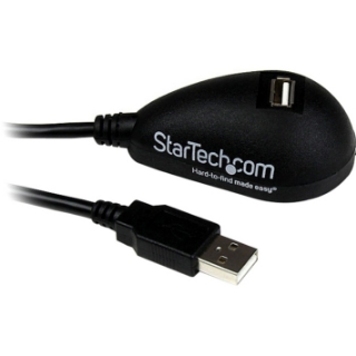 Picture of StarTech.com 5ft Desktop USB Extension Cable - A Male to A Female